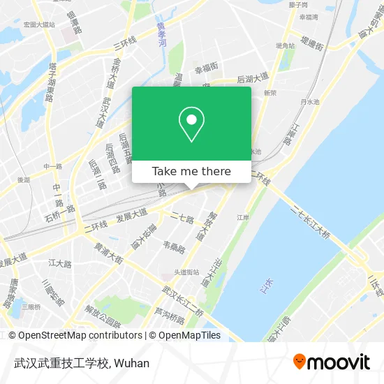 武汉武重技工学校 map