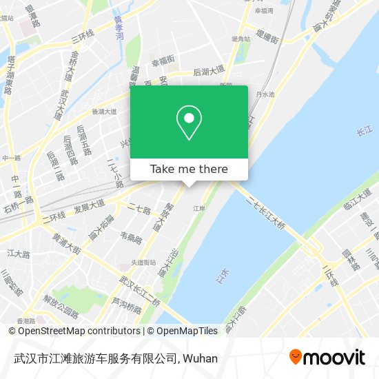 武汉市江滩旅游车服务有限公司 map