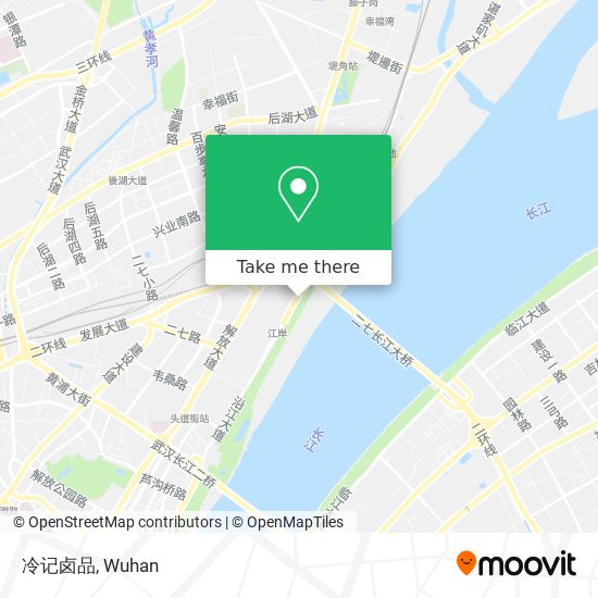 冷记卤品 map