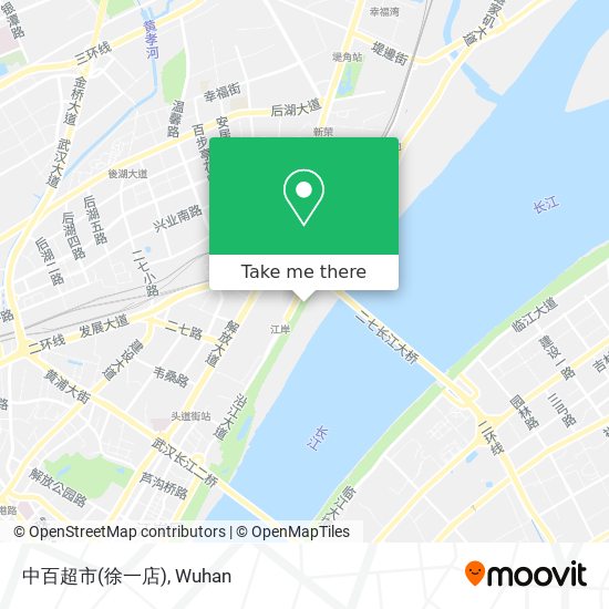 中百超市(徐一店) map