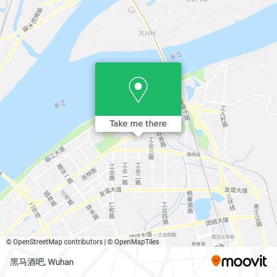 黑马酒吧 map