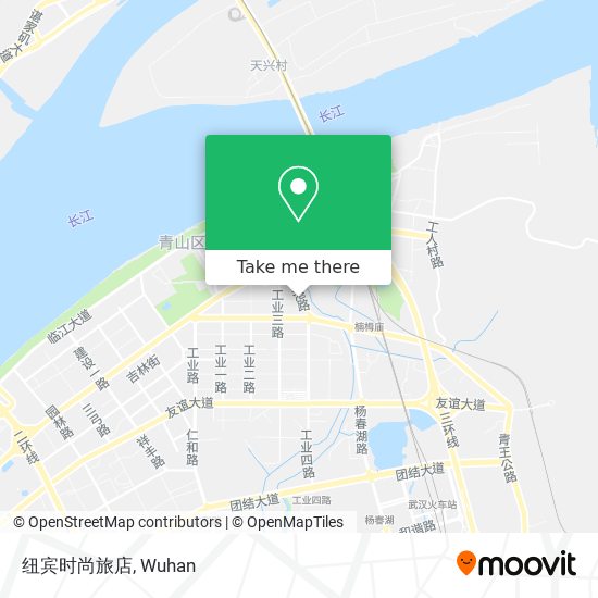纽宾时尚旅店 map