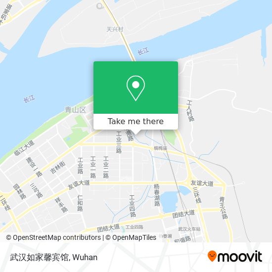 武汉如家馨宾馆 map