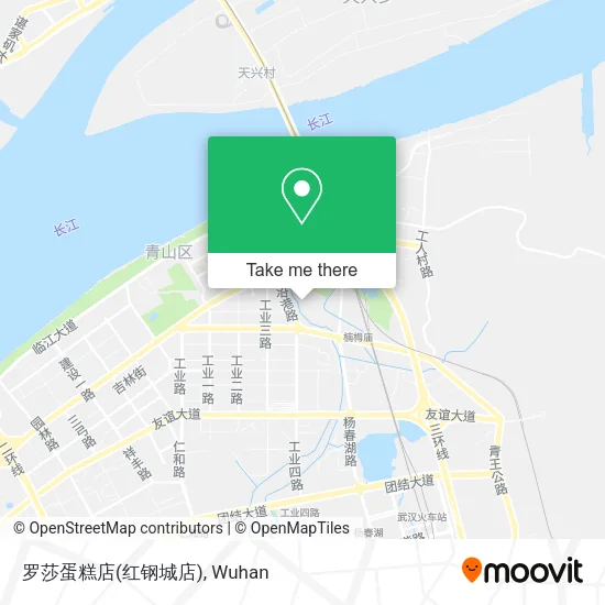 罗莎蛋糕店(红钢城店) map
