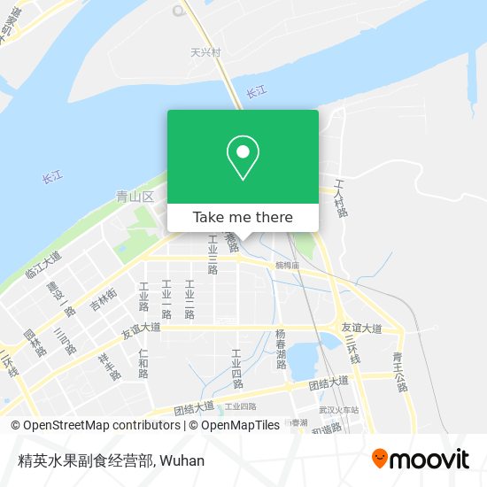精英水果副食经营部 map