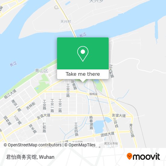 君怡商务宾馆 map