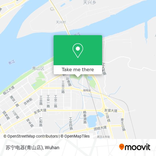 苏宁电器(青山店) map
