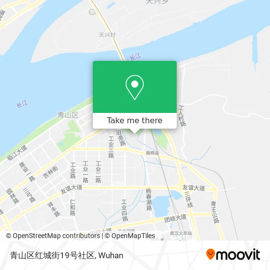 青山区红城街19号社区 map