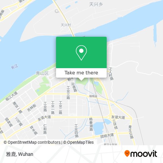 雅鹿 map