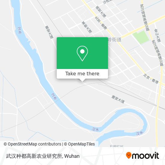 武汉种都高新农业研究所 map