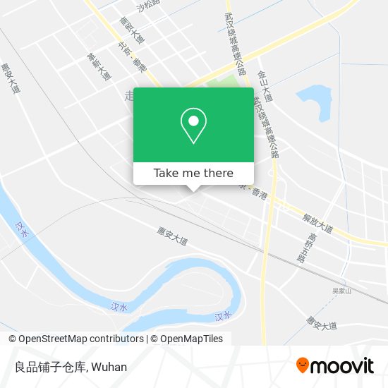 良品铺子仓库 map