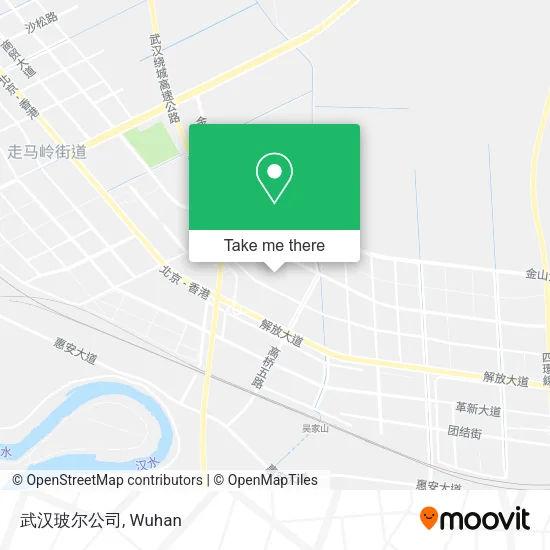 武汉玻尔公司 map