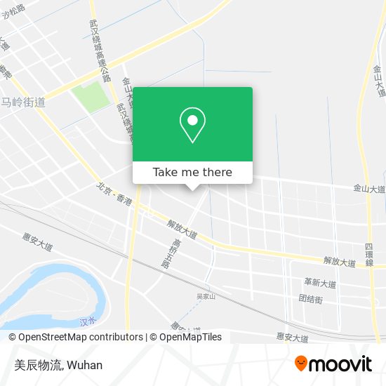 美辰物流 map