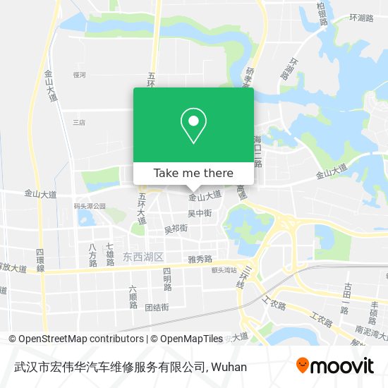 武汉市宏伟华汽车维修服务有限公司 map