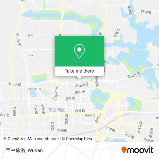 宝中旅游 map