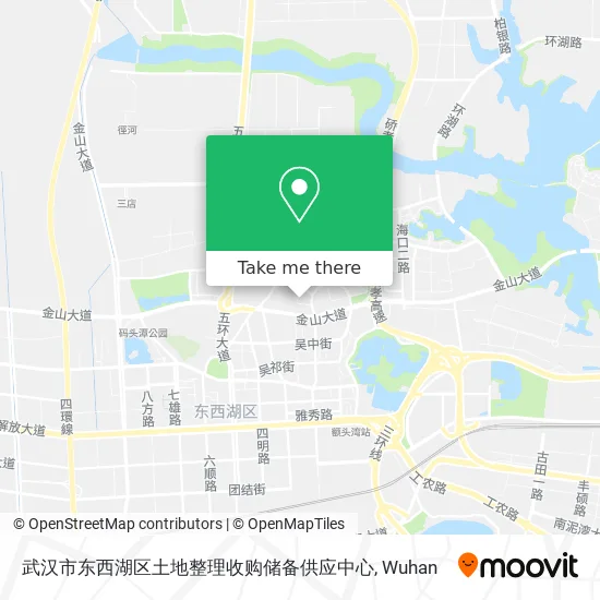 武汉市东西湖区土地整理收购储备供应中心 map