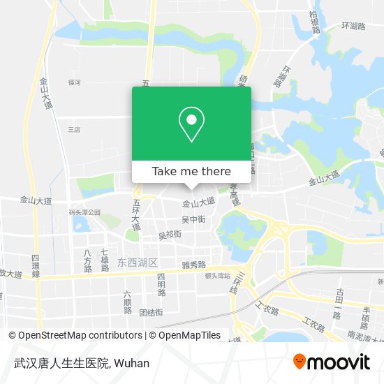 武汉唐人生生医院 map