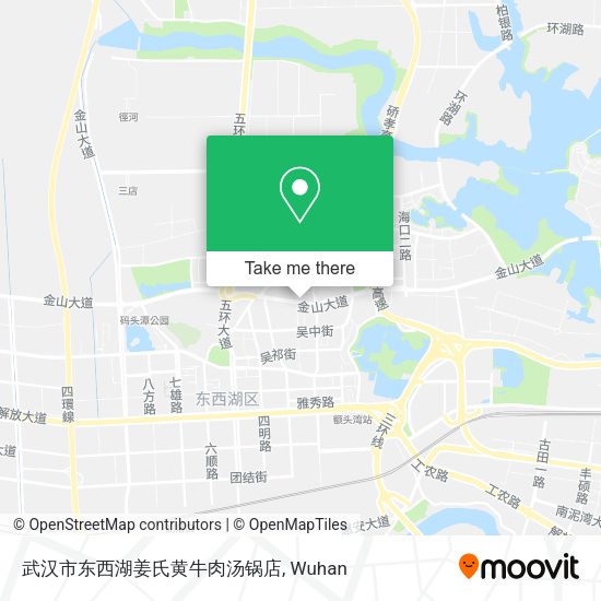 武汉市东西湖姜氏黄牛肉汤锅店 map