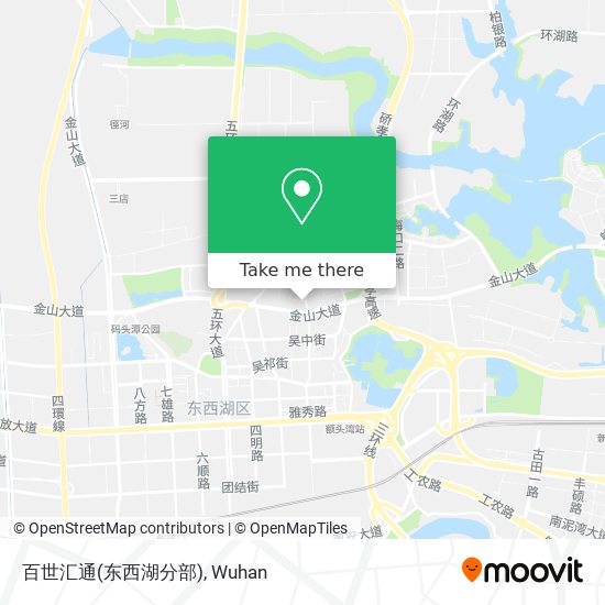 百世汇通(东西湖分部) map