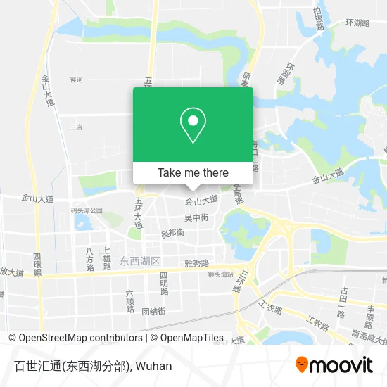 百世汇通(东西湖分部) map