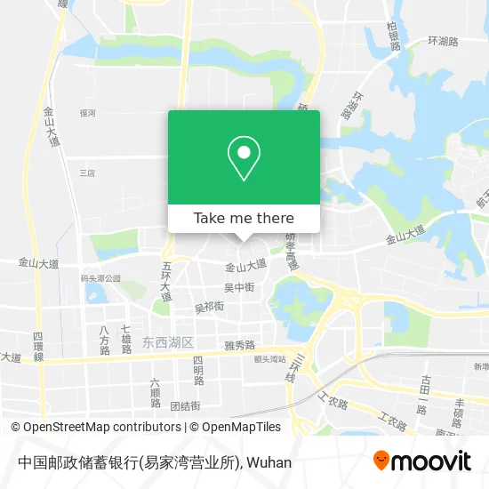 中国邮政储蓄银行(易家湾营业所) map