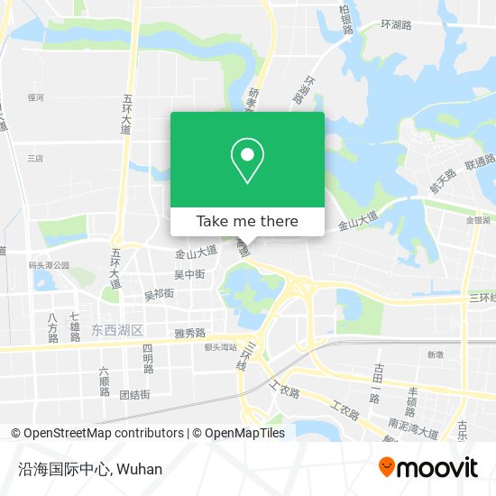 沿海国际中心 map