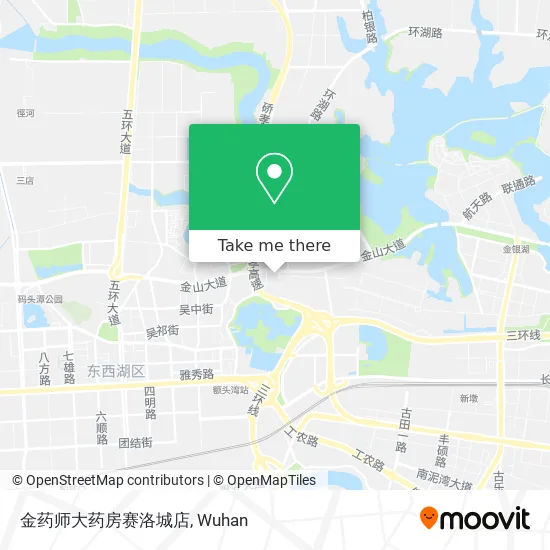 金药师大药房赛洛城店 map