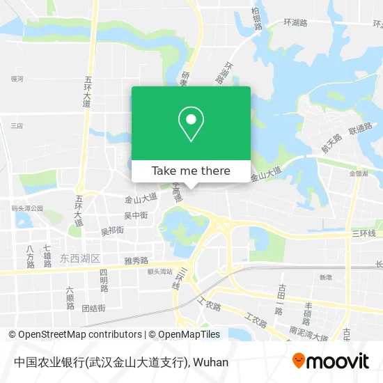 中国农业银行(武汉金山大道支行) map