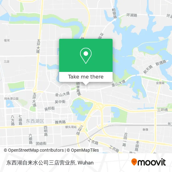 东西湖自来水公司三店营业所 map