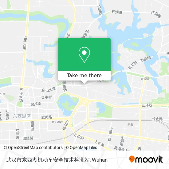 武汉市东西湖机动车安全技术检测站 map