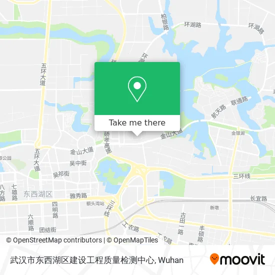 武汉市东西湖区建设工程质量检测中心 map