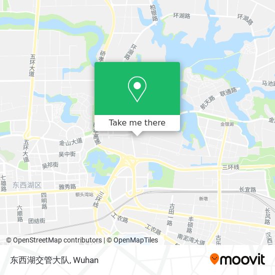 东西湖交管大队 map