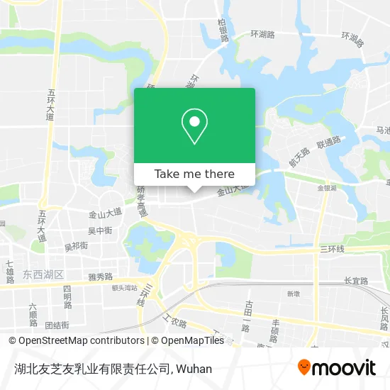 湖北友芝友乳业有限责任公司 map