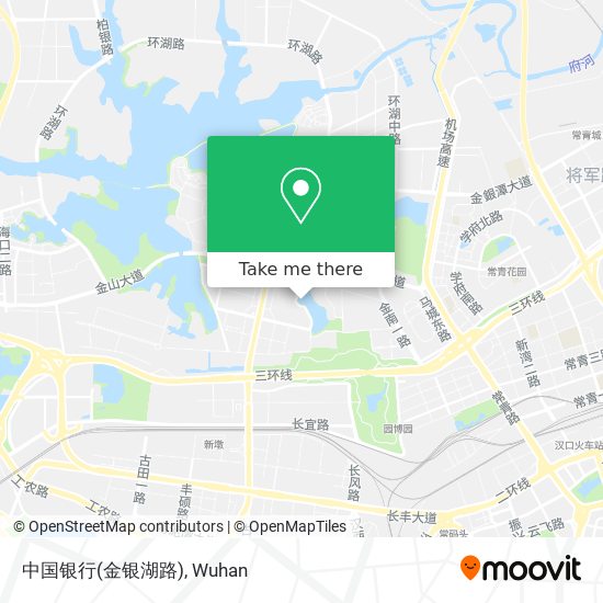 中国银行(金银湖路) map