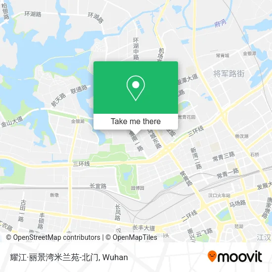 耀江·丽景湾米兰苑-北门 map