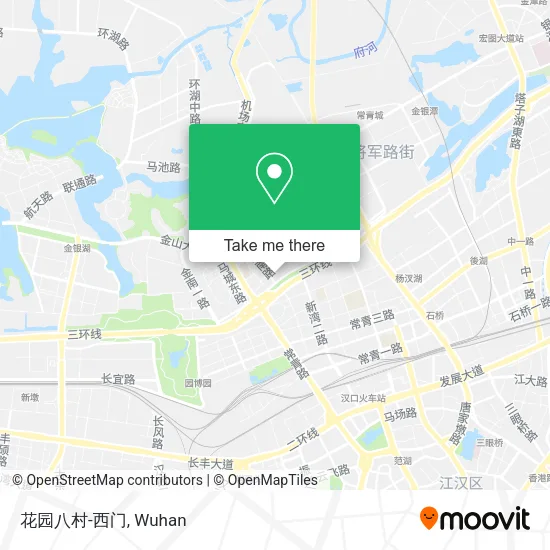 花园八村-西门 map