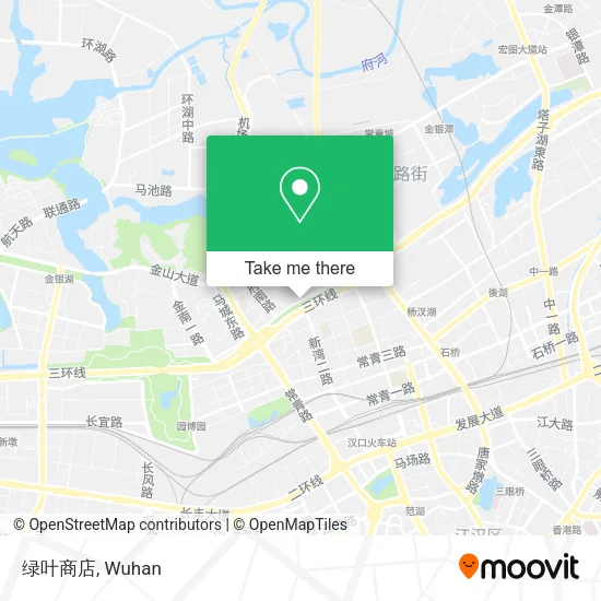 绿叶商店 map
