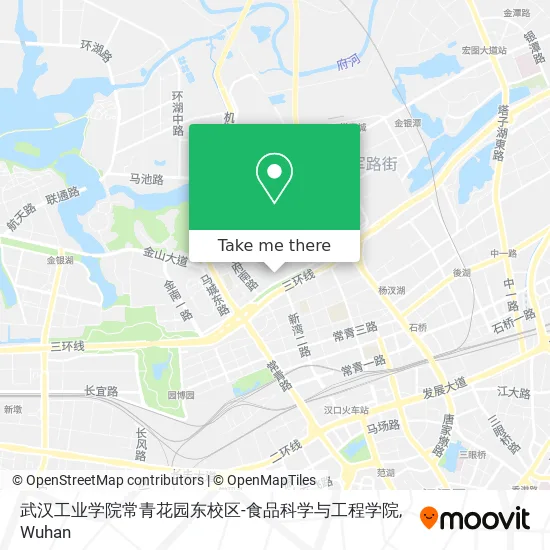 武汉工业学院常青花园东校区-食品科学与工程学院 map