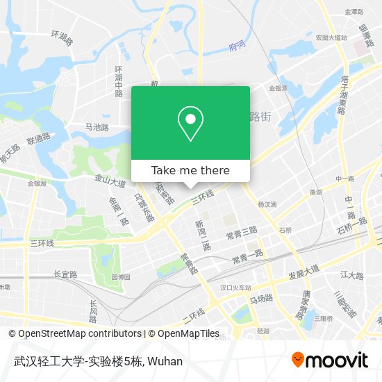 武汉轻工大学-实验楼5栋 map