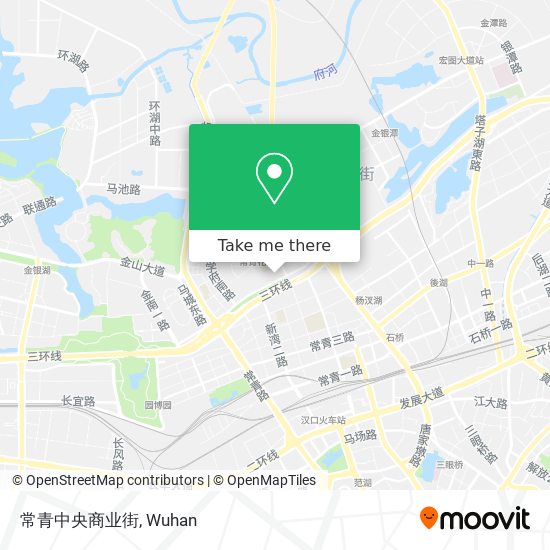 常青中央商业街 map