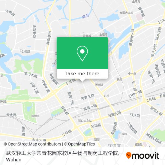 武汉轻工大学常青花园东校区生物与制药工程学院 map