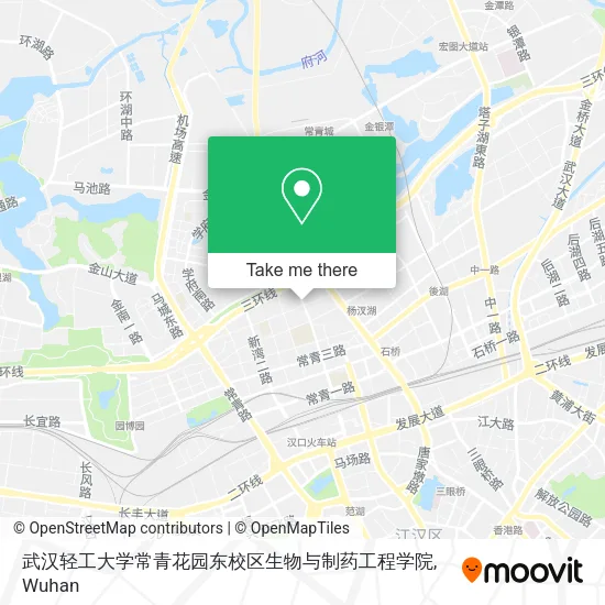 武汉轻工大学常青花园东校区生物与制药工程学院 map
