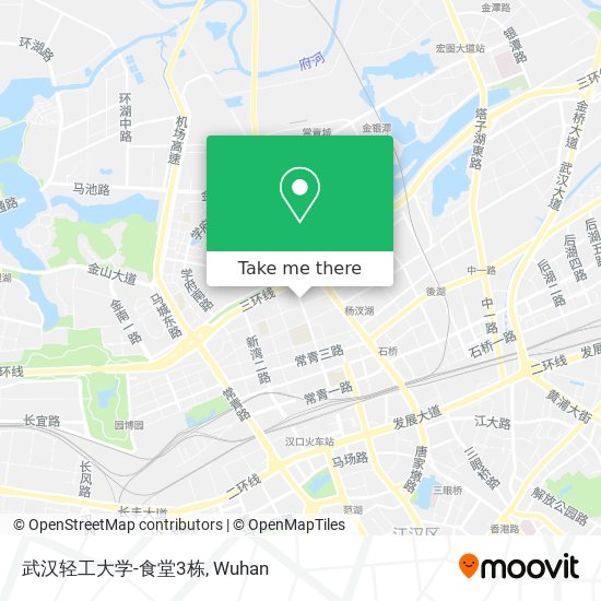 武汉轻工大学-食堂3栋 map
