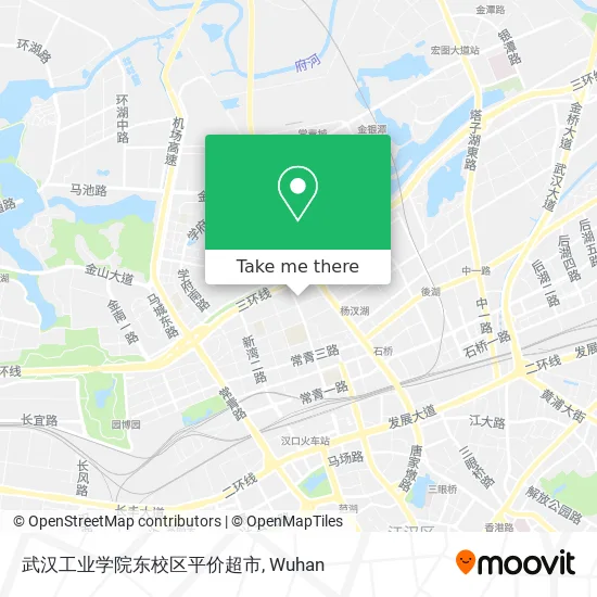 武汉工业学院东校区平价超市 map
