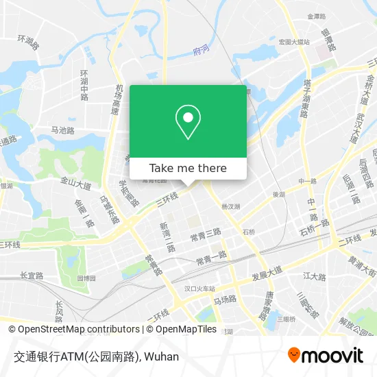 交通银行ATM(公园南路) map
