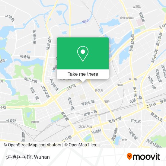 涛搏乒乓馆 map