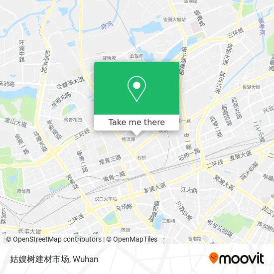 姑嫂树建材市场 map