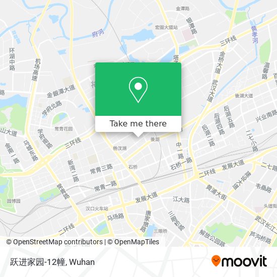 跃进家园-12幢 map