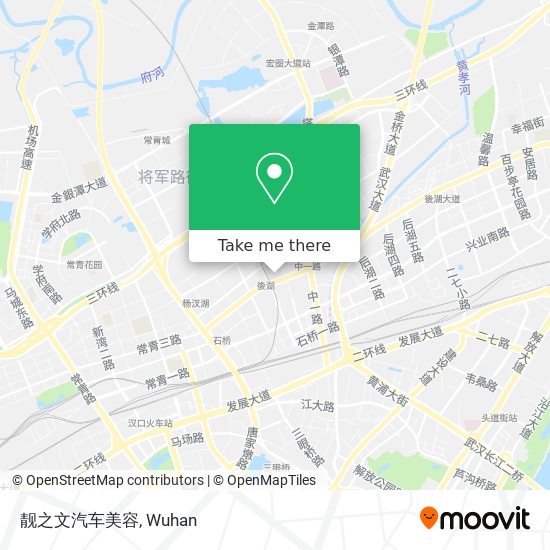 靓之文汽车美容 map