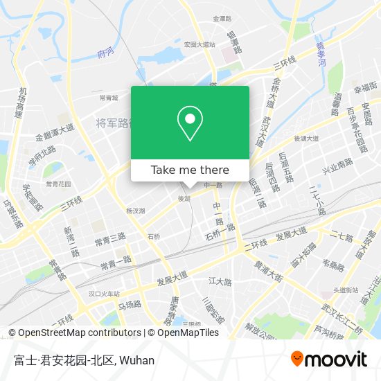 富士·君安花园-北区 map